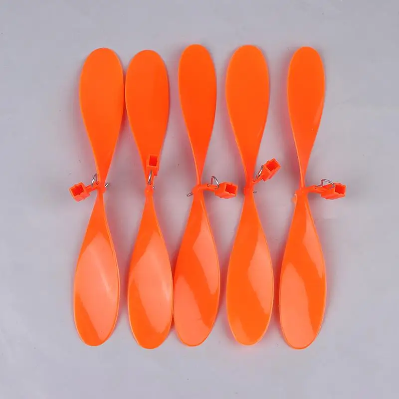 Hot Sale 10pcs 180mm Rubber Band Powered Propeller For Model Aircraft Propeller Supply Student Airplane Spinner