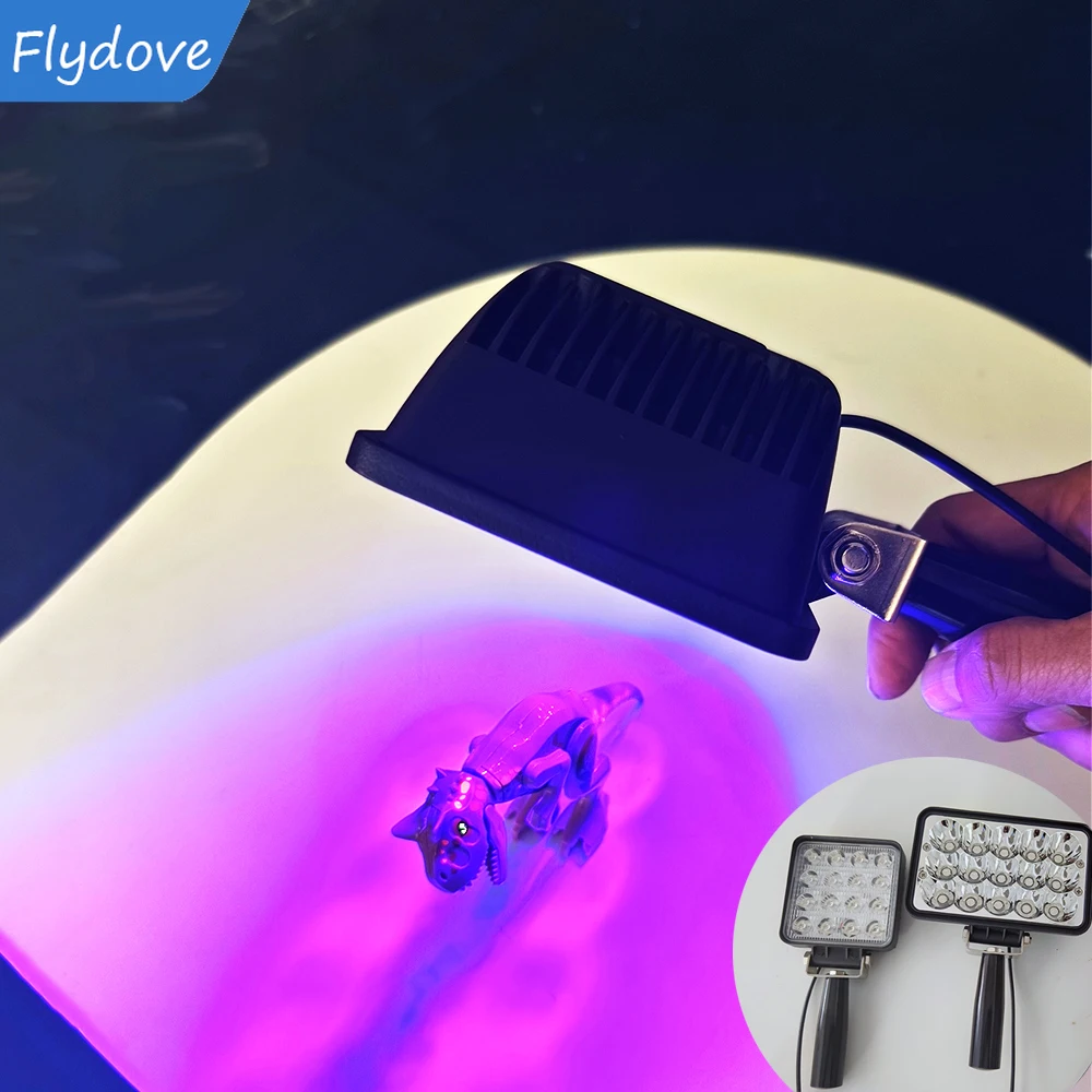 

30 Вт ручка УФ-светодиодная полимеризационная лампа 365 нм/395 нм/405 нм ручной светильник для литья смолы дизайн ногтей медицинское устройство склеивание автомобильной краски