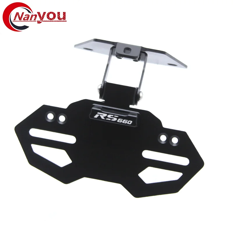 For Aprilia RS660 RS 660 2020- 2021License Plate Holder LED Light Motorcycle Rear Tail Tidy Fender Eliminator Accessories RS660
