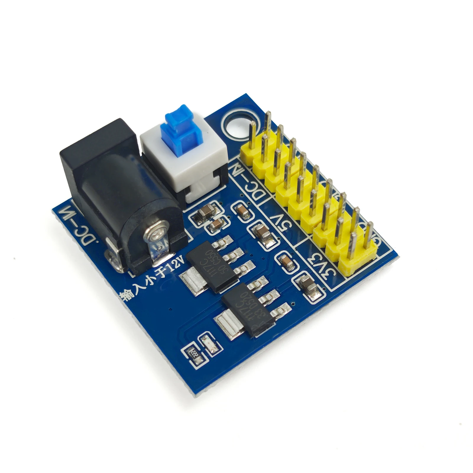 DC 12V to 3.3V 5V Step Down Buck Module Multi Output Voltage Regulator Board Triple Power Supply for Arduino DIY Electronics