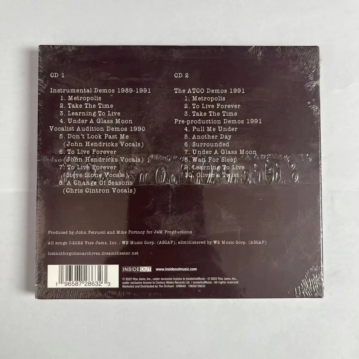 

New Genuine Dream Theater Images and Words 1989-1991 2CD