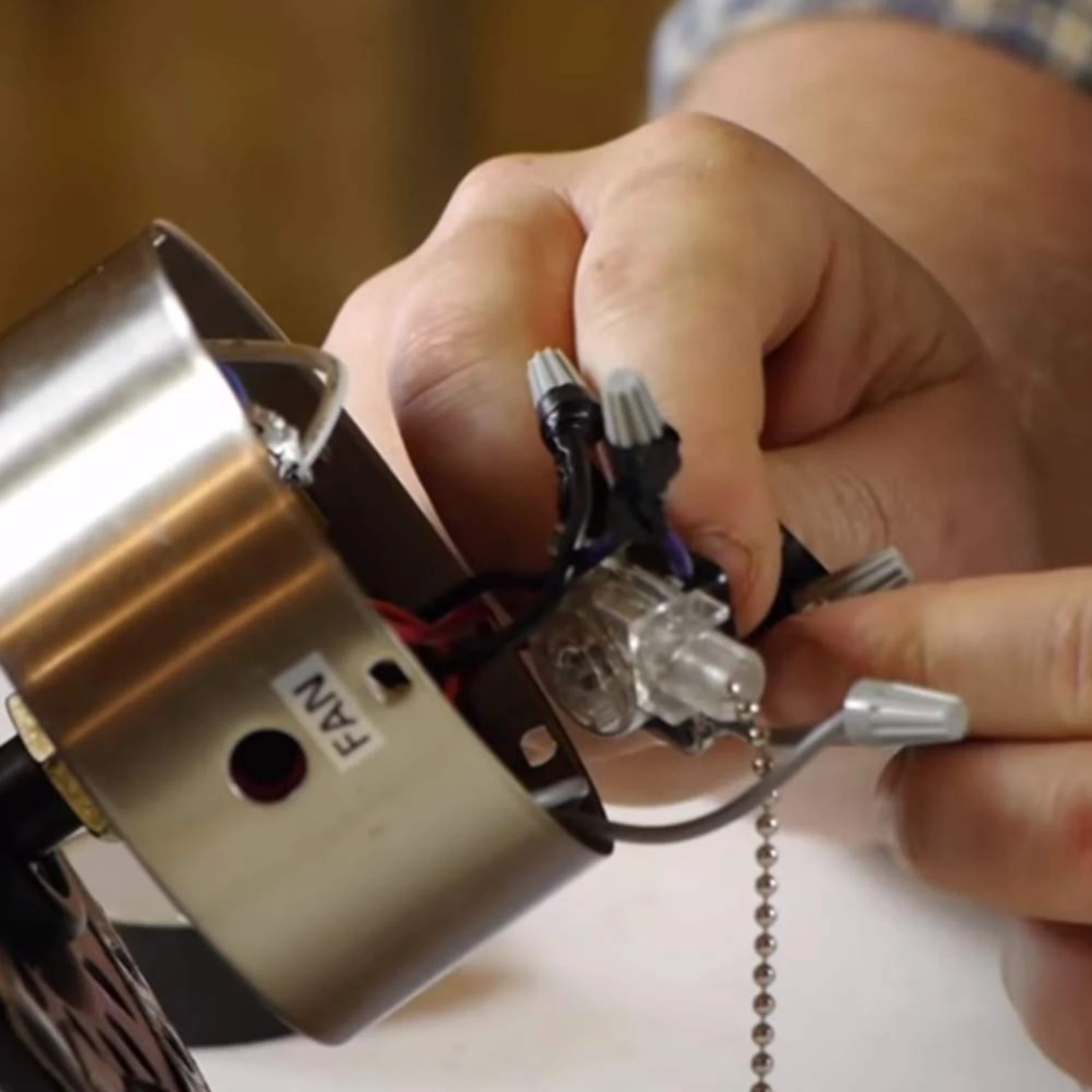 Zing Ear ZE-109 Латунный пакет — выключатель света потолочного вентилятора