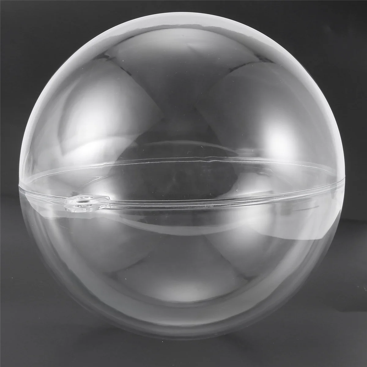 1 قطعة شجرة عيد الميلاد الزفاف زينة معلقة الكرة شفافة مفتوحة البلاستيك واضح زخرفة الاطفال Diy بها بنفسك لوازم الحفلات 20 سنتيمتر GSY