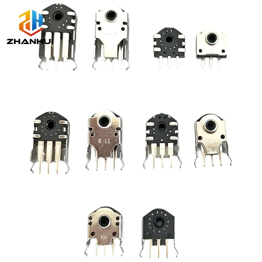 10PCS Mouse Encoder 5MM 7MM 9MM 11MM 13MM Rolling Switch Roller Encoder 5H 7H 9H 11H 13H Mouse Navigation Mouse Connector