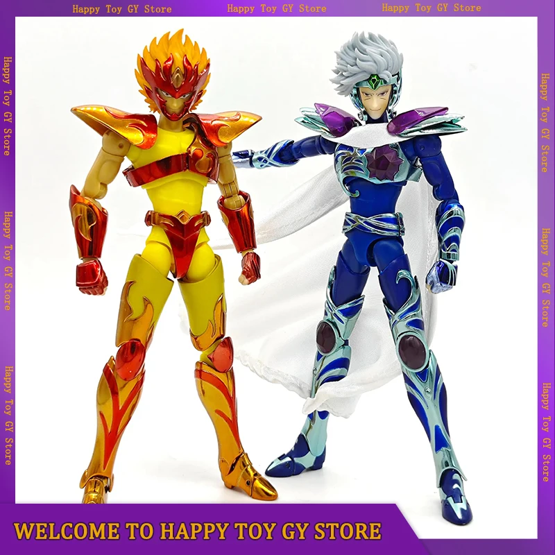 

JM.MST Figure Saint Seiya Myth Cloth EX Crystal Flame Saint Knights of the Zodiac Action Anime Figure Model Collectible Toy Gift