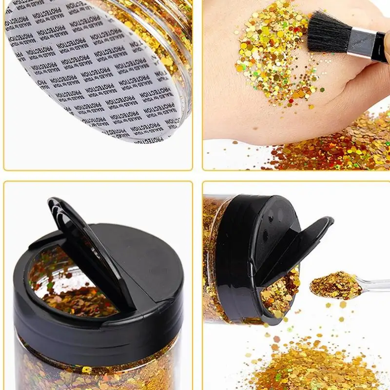 Multicolored Nail Glitter Powder Fine Glitter Metallic Iridescent Glitter For Resin, Crafts, Christmas Decor Tumbler DIY Crafts