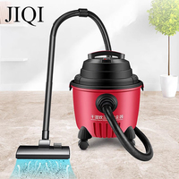 JIQI Vacuum Cleaner Hand Rod Dust Collector Barrel Type Dry&Wet Powerful Suction Aspirator Cleaning Sweeper Brush Dust Catcher