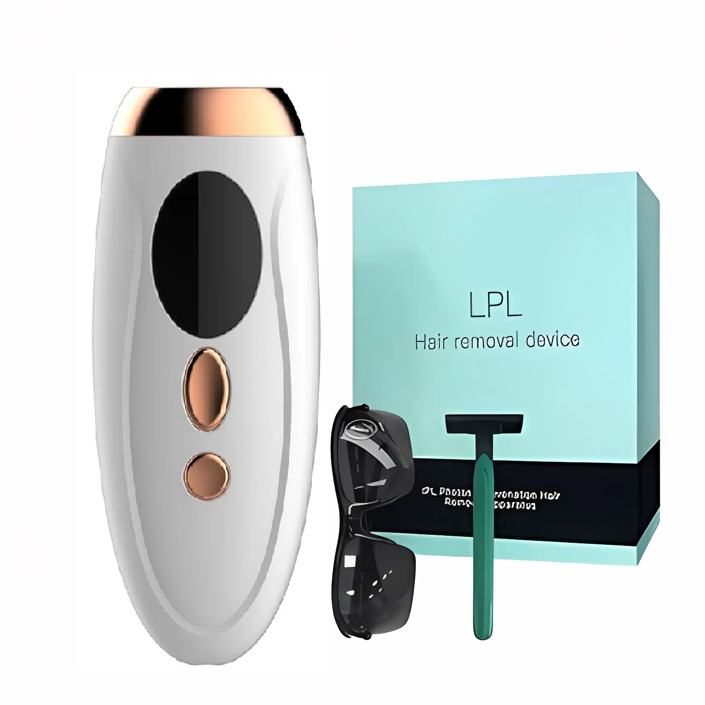 Painless IPL Laser Epilator 999999 Flashes - Permanent Hair Removal for Face, Arms, Legs, and Bikini Line Painless and Effective