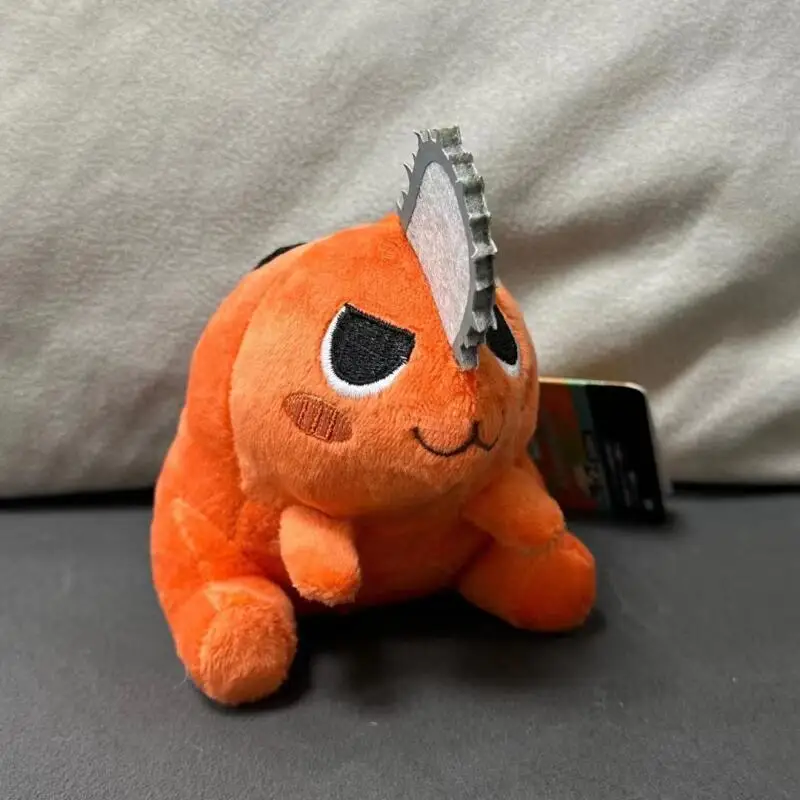 10Cm Anime Chainsaw Man Pochita Denji Pp Cotton Filling Plush Toy Couple Car Keychain Doll Backpack Toy Pendant Birthday Gift