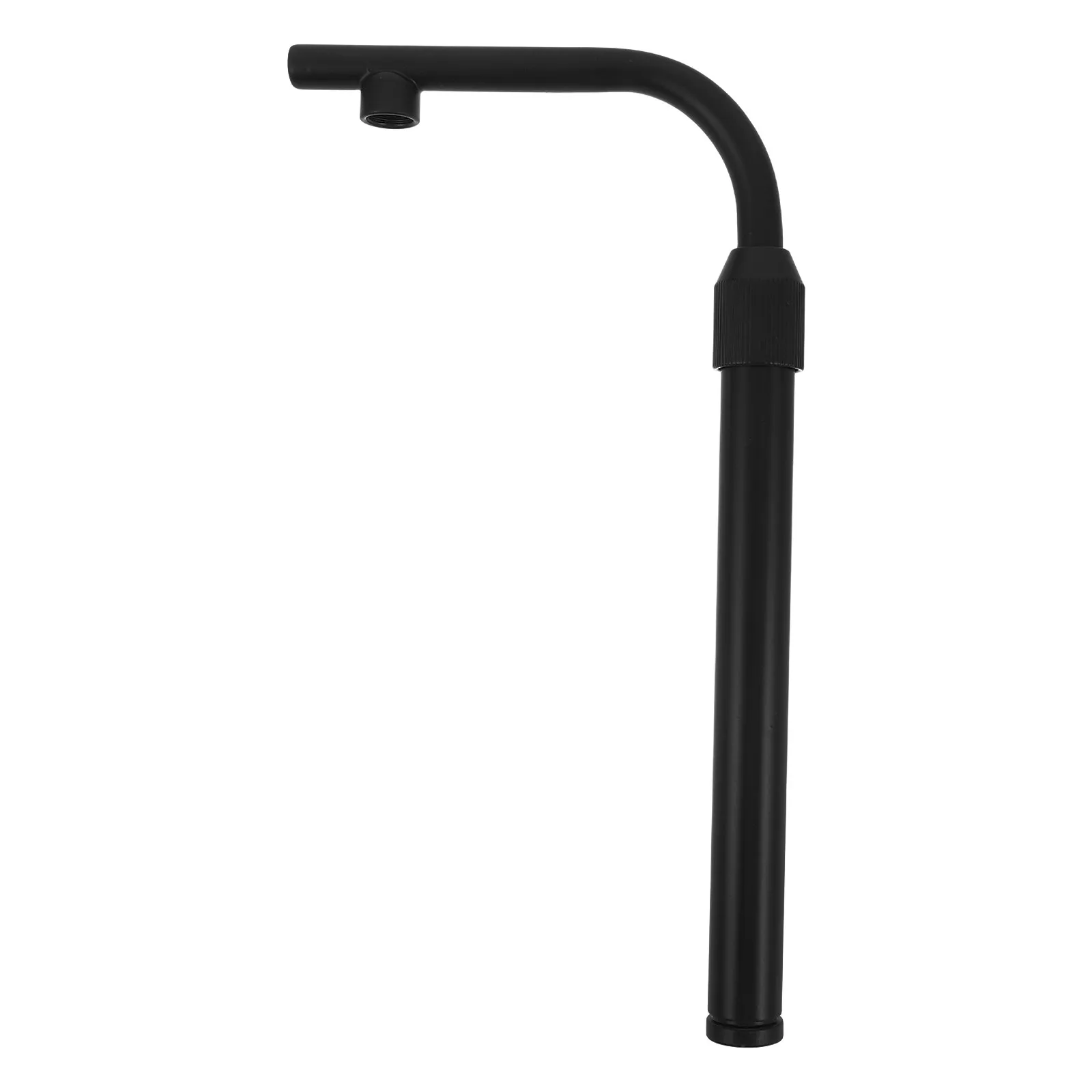 Hollow Threaded Lamp Pipe M10 Extension Rod Lighting Halloween Christmas New Year Adjustable Stem Adjustable Length Black
