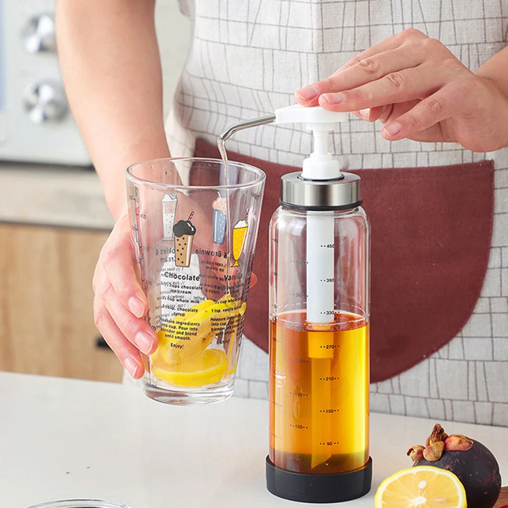 

500 Ml Food Containers Small Coffee Maker Sauce Press Bottle Salad Ketchup Storage