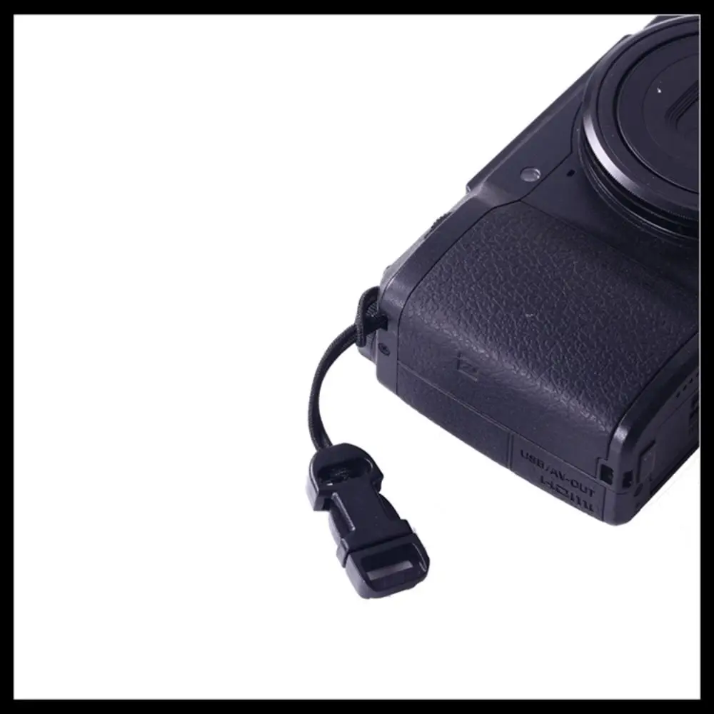 4 Pairs Durable Eyelet Sling Quick Release Buckle Kit Loop Connection Lug Camera Belt Hooks Universal Round Neck Strap Camera