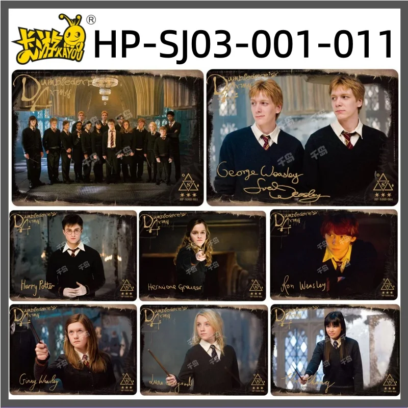 

Harry Potter KA YOU Friends Card Eternal Edition 3rd Edition Rare SJ001-011 Gold Label Card Magic World Gift Toy