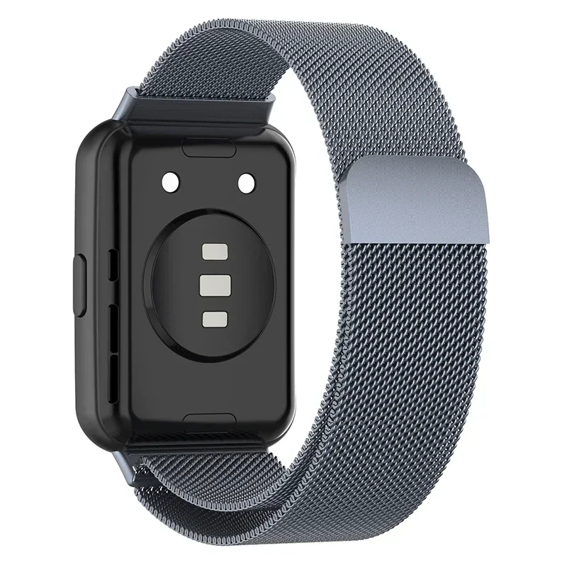 Milanese Loop Band für Huawei Watch FIT 2 Armband Smart Magnetisches Edelstahl-Metallarmband für Huawei Watch Fit 2 Zubehör