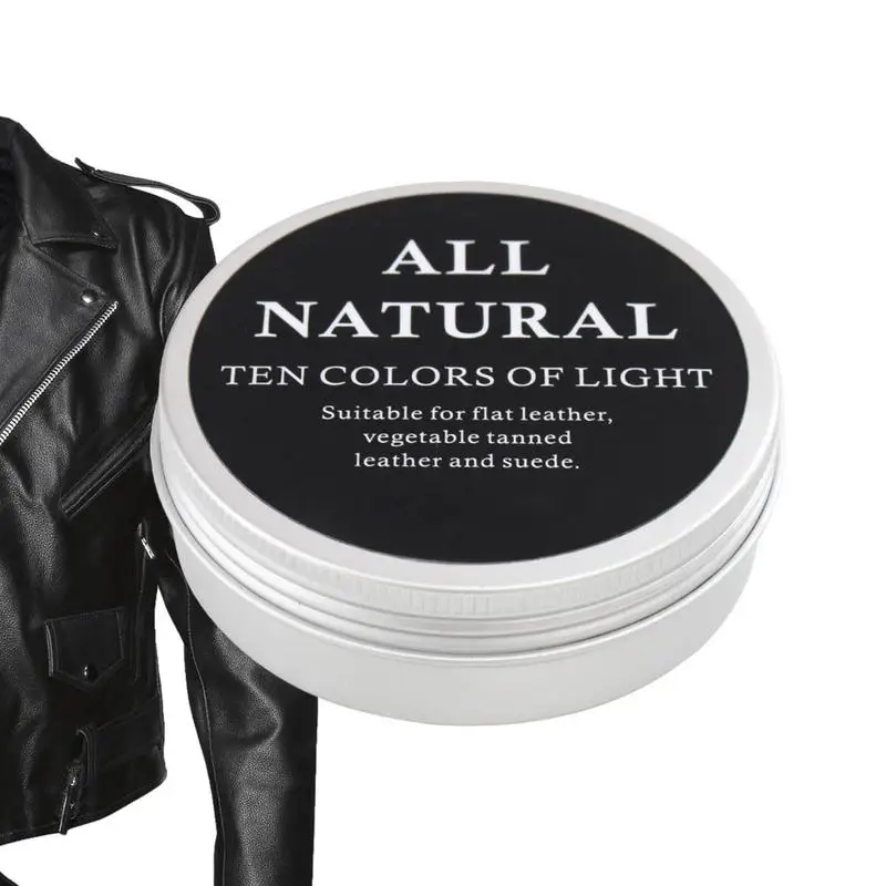 30G/50G/100G Cream For Leather Shoes Bags Car Interiors Leather Care Cream Leather Maintenance Cream Leathercraft Accessories image 2