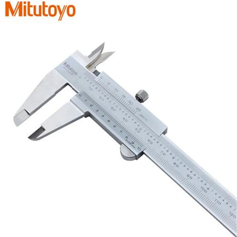 

Mitutoyo Vernier Caliper 8" 0-200mm Vernier Calipers Stainless Steel Inside Outside Depth Step Measurements Metric 530-118