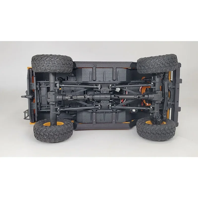 2pcs Simulation 3D Printing Side Footrest Pedal for 1/24 RC Crawler Car FMS FCX24M Camel Cup Defender D110 Upgrade
