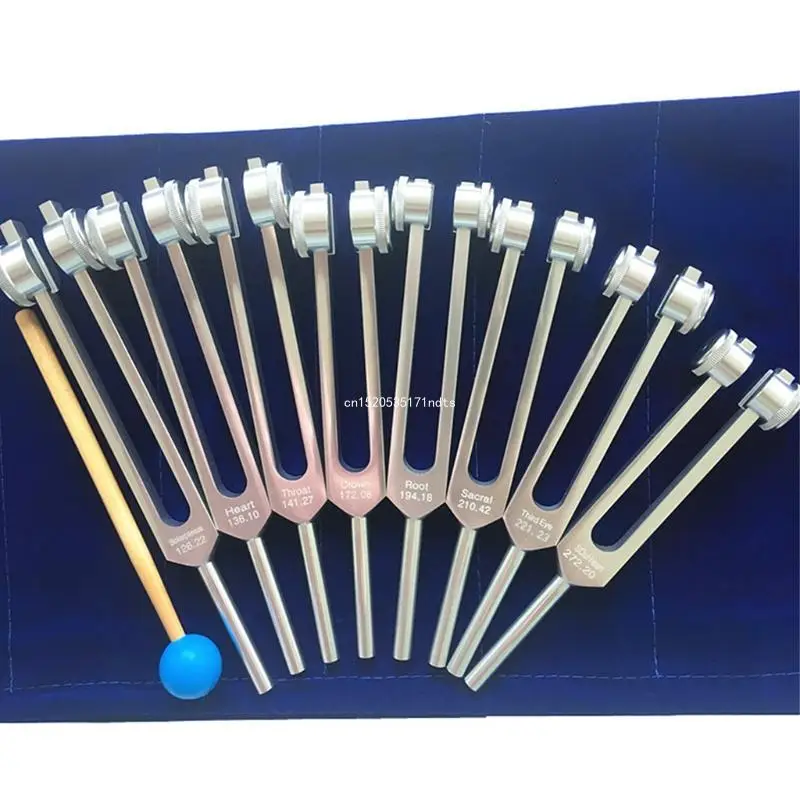 136.1HZ 126.22Hz Aluminum Medical Tuning Fork Hammer Ball Diagnostic Dropship