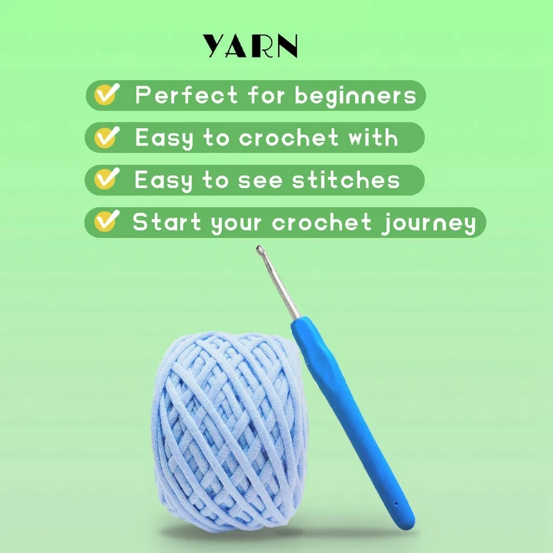 Mayor-Kit de crochet intérieur, kits de crochet pour enfants et adultes, comme montré pour les débutants avec des tutoriels vidéo étape par étape