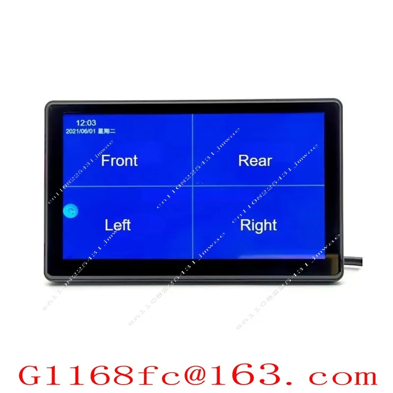 4China High Definition 1024x600P Thin Film Transistor LCD Car Viewer Four Way