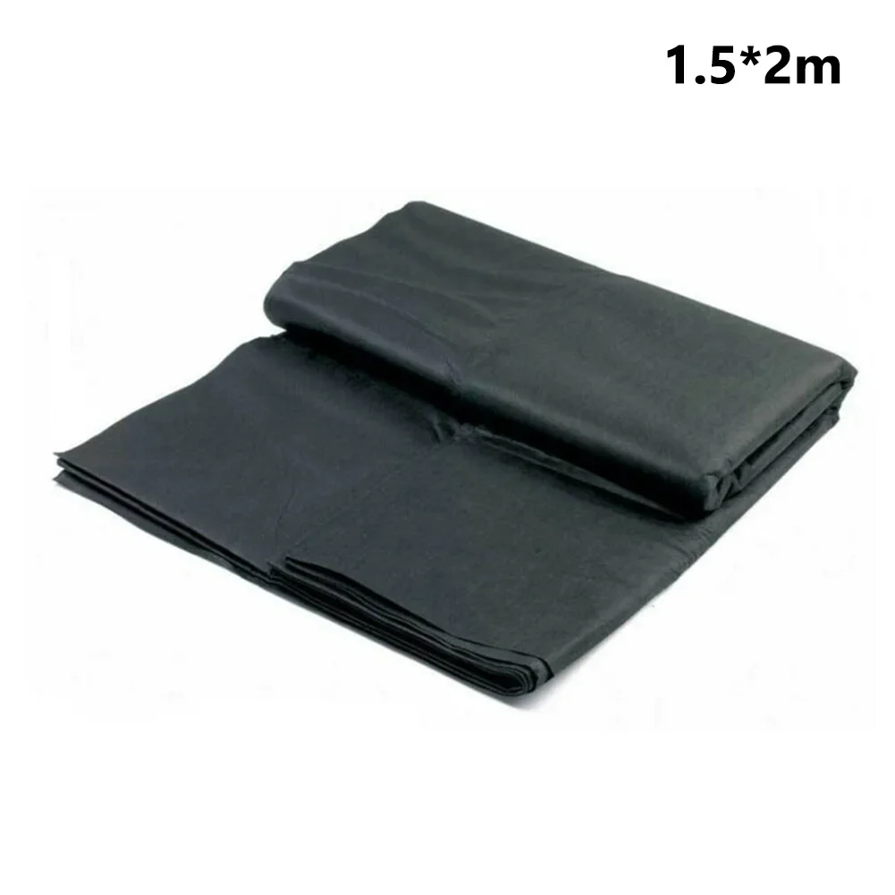 Fish Pond Liner Pond Membrane Reinforced Waterproof Black Clearance Durable Flexible Garden Liner Cloth PE Membrane