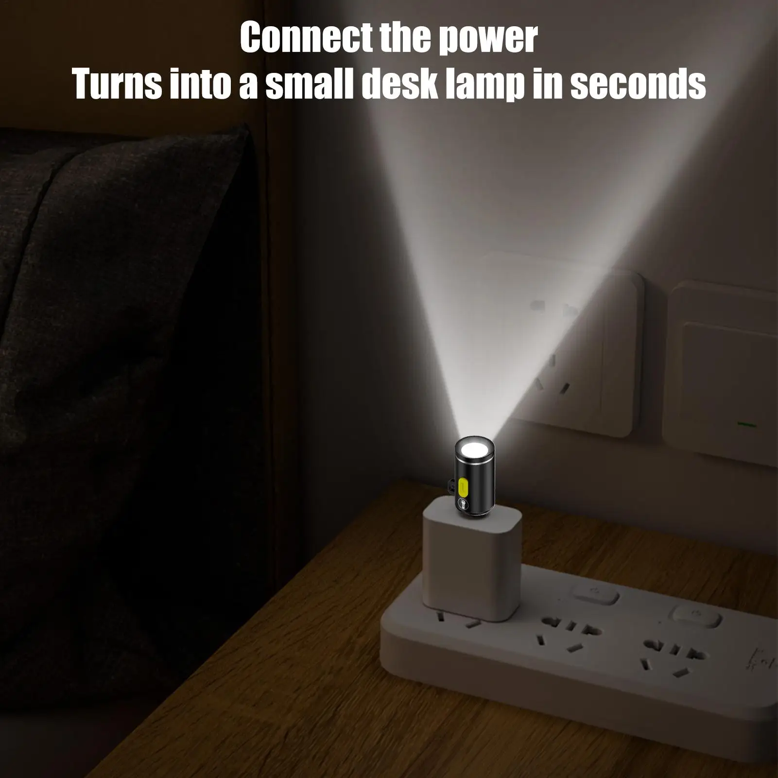 

Outdoor LED Flashlight Super Bright Flashlight Pocket Outdoor Lighting Device Super Bright Waterproof Torch for Camping Biking