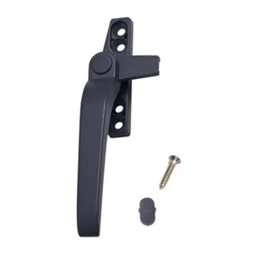 

С замком, ручка створки 142*15 мм, серебристый, серый, белый, черный, темно-серый, старомодный, простая установка, тонко изготовленный