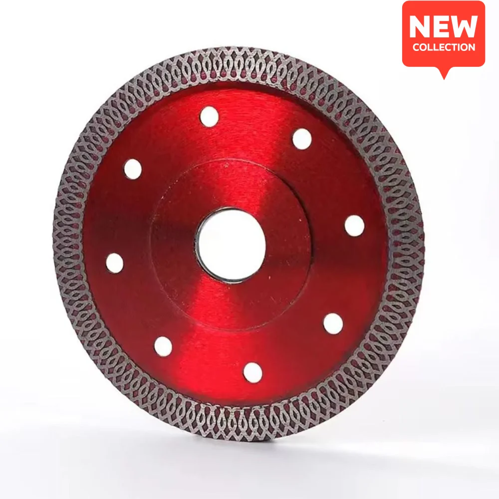 

Новая алмазная пила 105/115/125 мм, красная, высокой твердости, гранит, мрамор, резка, промышленный инструмент для нарезки керамики
