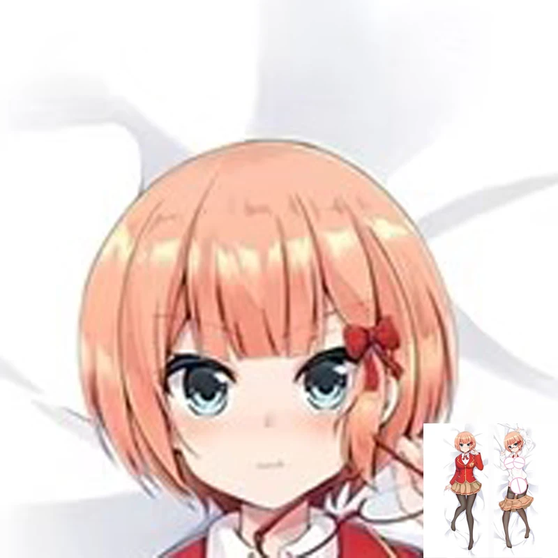 

Dakimakura Anime Ogata Rizu Double-sided Pillow Cover Print Life-size body pillows cover Adult pillowcase 2024