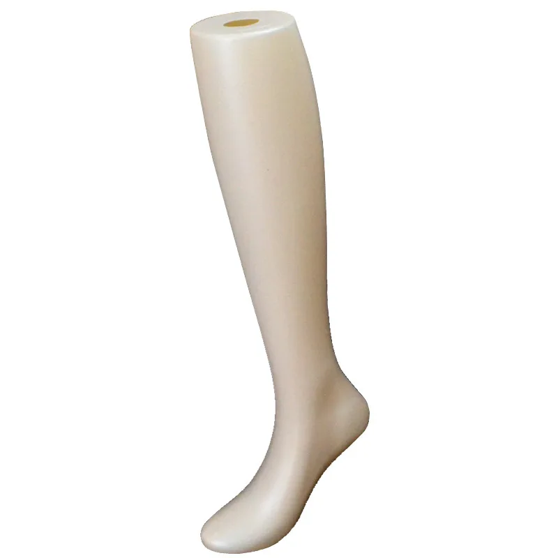 

Female Standing Leg Mannequin for Socks Display Realistic Mid Calf Sock Retail Store Durable Foot Display Mannequin Leg