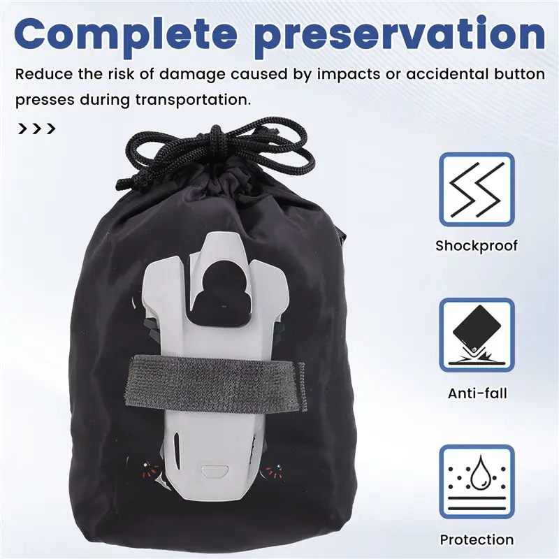AU61-Drone Accessories For DJI Filp Drone Storage Bag For DJI RC 2 Carrying Case Travel Bag Protable Handbag Remote Control