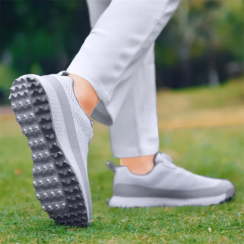 Scarpe da Golf in rete da allenamento professionale per uomo, Sneakers da Golf antiscivolo, novità