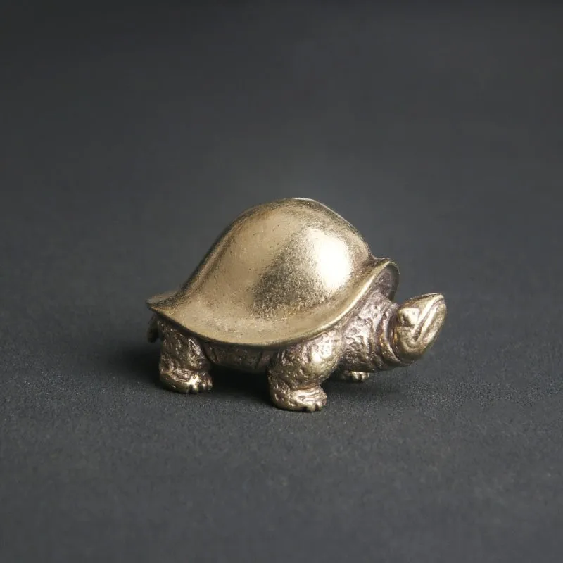 

Brass Turtle Table Top Decoration Turtle Tea Ceremony Tea Pet Decoration Crafts