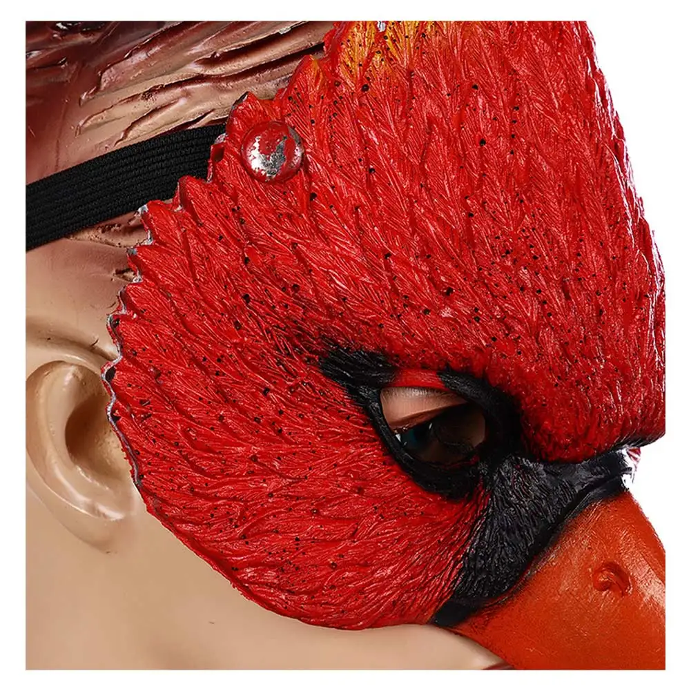 Maschera per giochi di ruolo per uccelli accessori per costumi Cosplay donne adulte uomini travestimenti maschera per la testa di uccelli fantasia Fancy Dress puntelli per feste