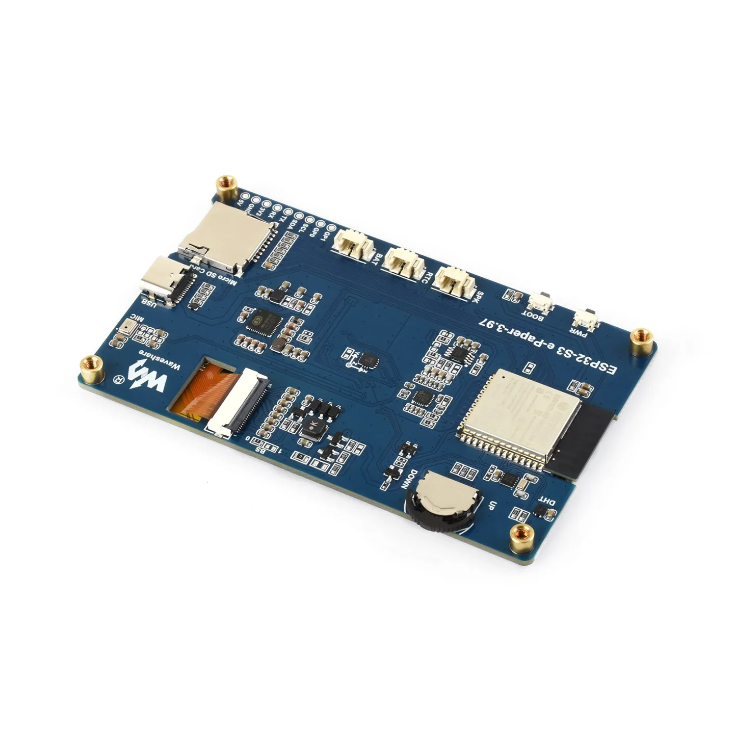 Waveshare ESP32-S3 3.97inch e-Paper Development Board With 800 × 480 Pixels, Supports Wi Fi And BLE, 5 Onboard Microphones