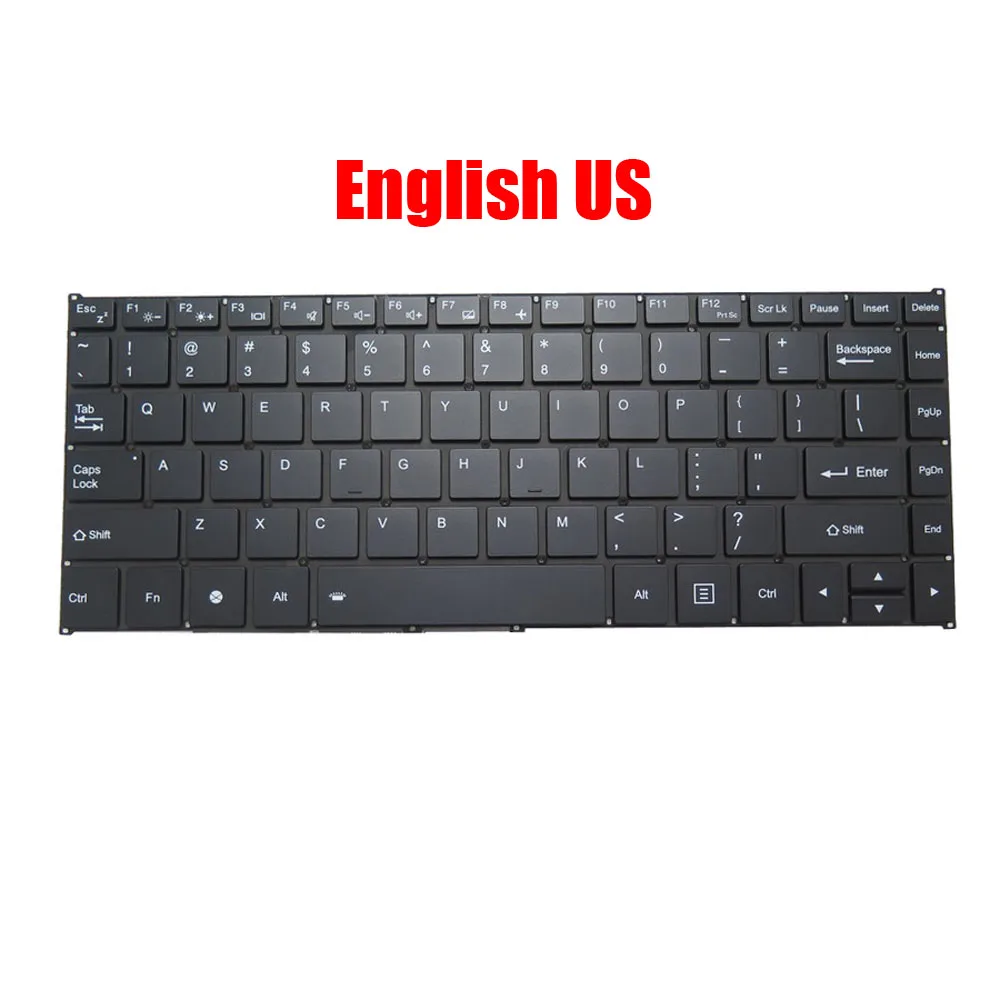 

Laptop Keyboard DOOK-V6508B MB-17-6508B-00-0A-US V6508B US English US With Backlit Black New