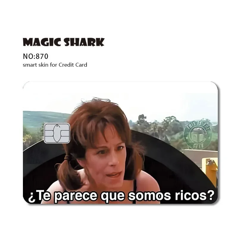 ملصق واقي لقلب الأنمي ، مضاد للخدش ، مضاد للخدش ، قلب أمامي ، بطاقة ائتمان ، بطاقة حافلة ، إسبانيا ، 1 روض