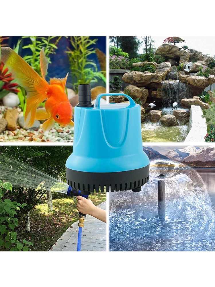 10/25/45/85W Tauchpumpe für Aquarien, Zirkulationspumpe, Filterpumpe mit Bodenansaugung, Wasserpumpe für Fischbecken – Detail 4