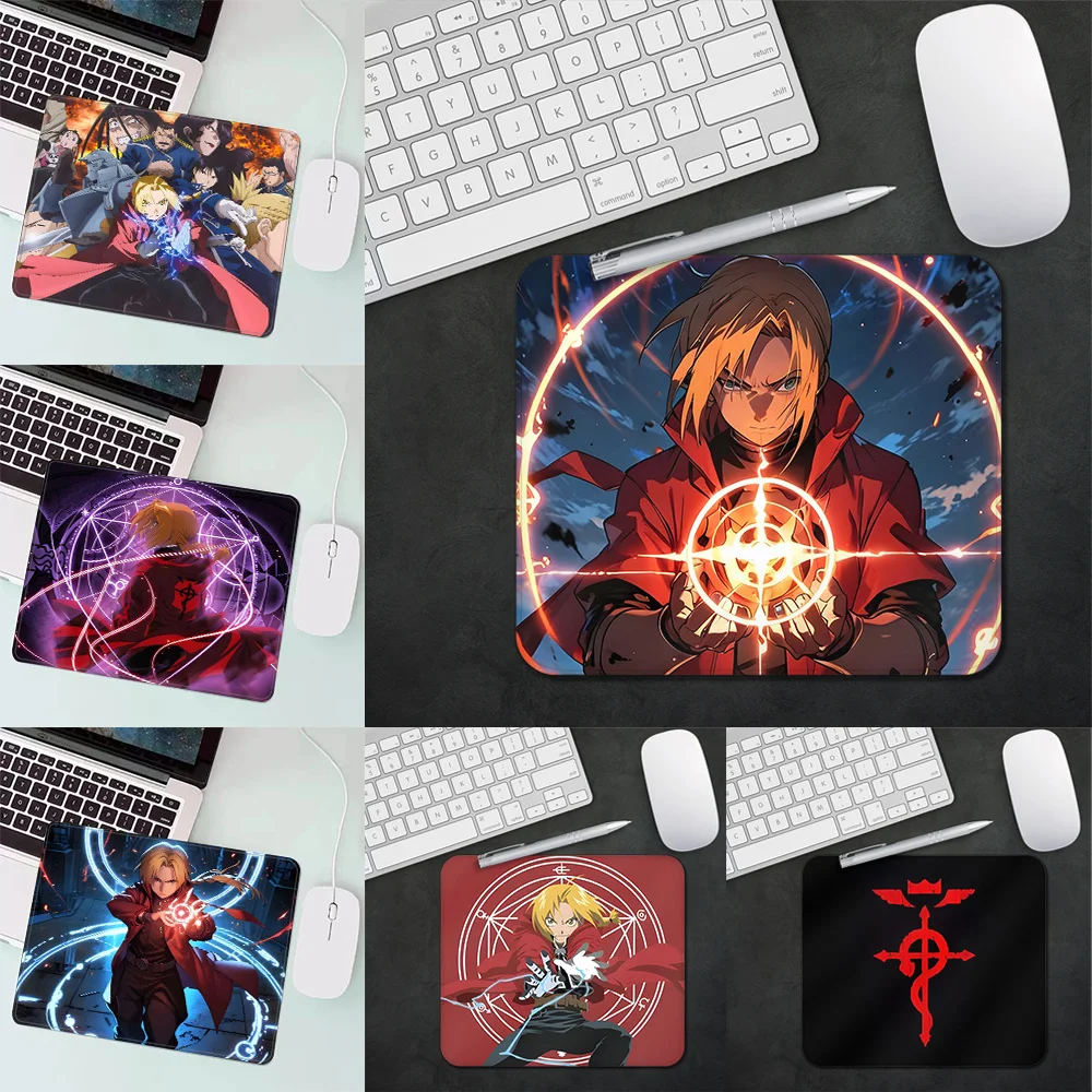 Gaming Mouse Pad XS Small Mousepad For Anime Fullmetal Alchemist PC Gamer Desktop Decoration Office Mouse Mat Deskmat Rug