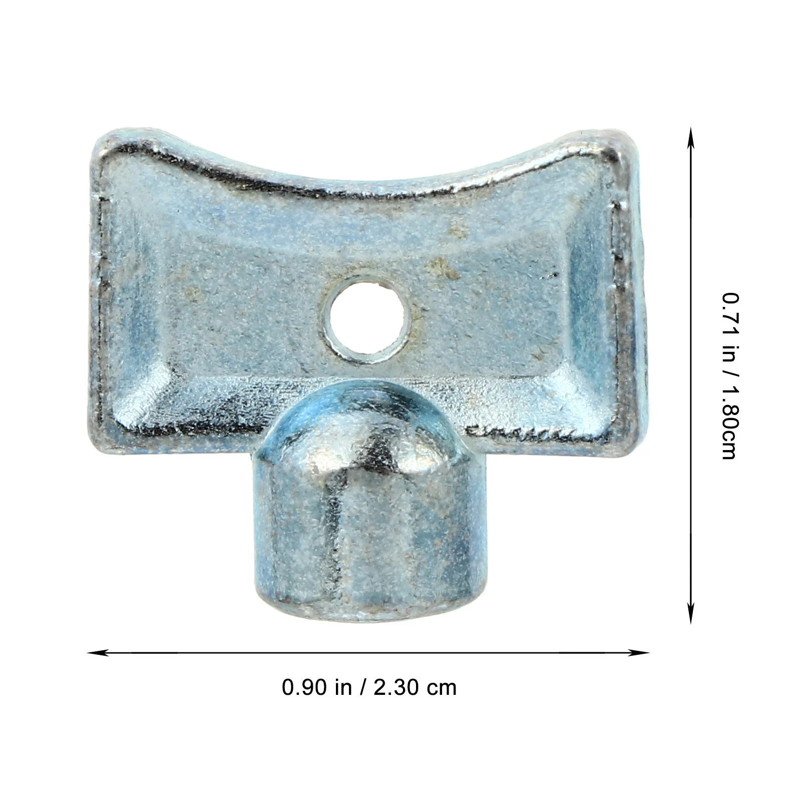 ประแจวาล์วระบายอากาศแบบสี่เหลี่ยม 10 ชิ้น ทำจากโลหะผสมสังกะสี สำหรับเครื่องทำความร้อนแก๊ส ประแจประปา ประแจปล่อยลม