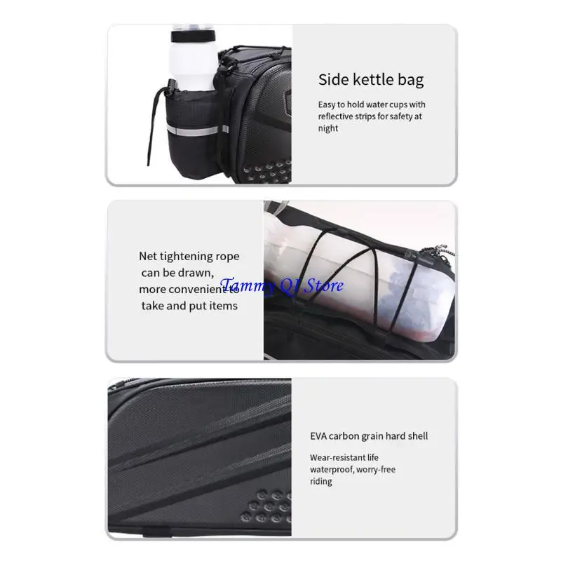 

F1FD Bicycles задние пакеты езды на велосипеде задних сидений задних хвостовых пакетов велосипедные аксессуары