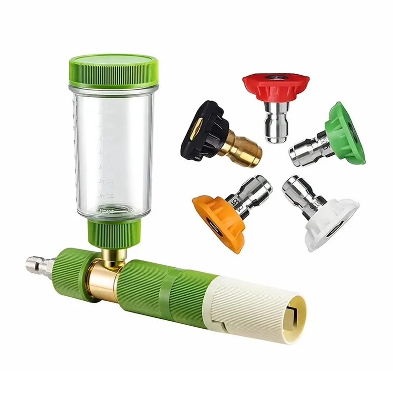 accesorio-de-alta-presion-para-lavado-de-autos-canon-de-espuma-manual-de-100-ml-con-conexion-rapida-de-1-4''-y-5-boquillas