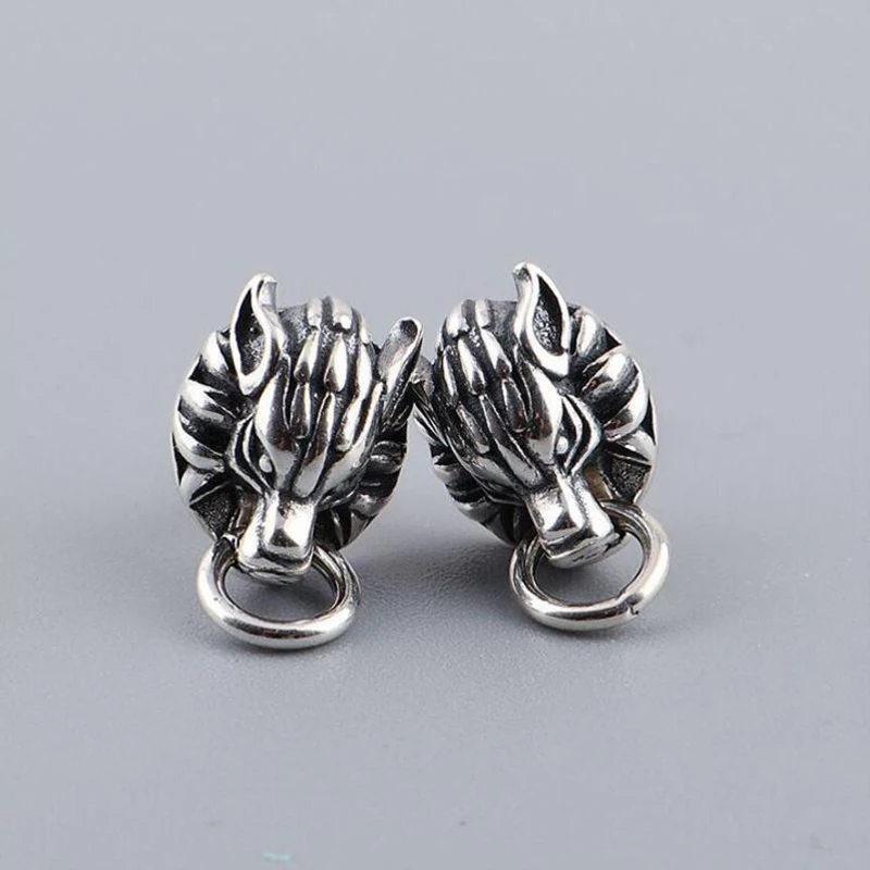 ~Wholesale Wholesale Hot Game Final Fantasy Cloud Strife Wolf Stud Earrings For Men Women Gift