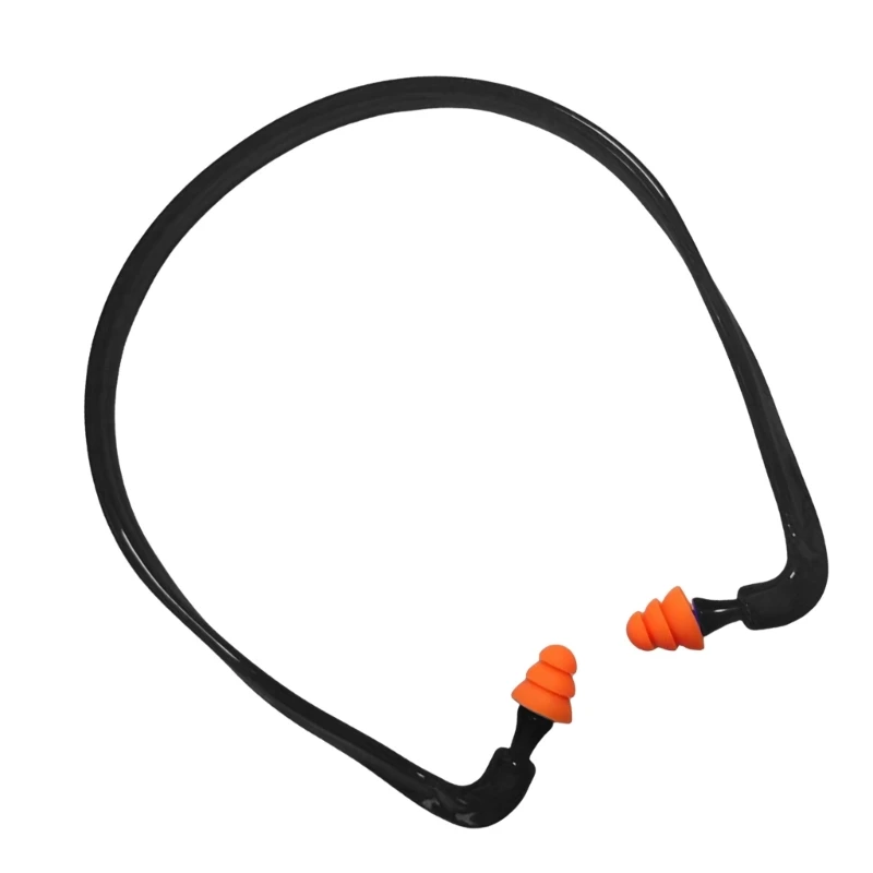 Bouchons d'oreille en Silicone, réutilisables, antibruit, pour protection auditive