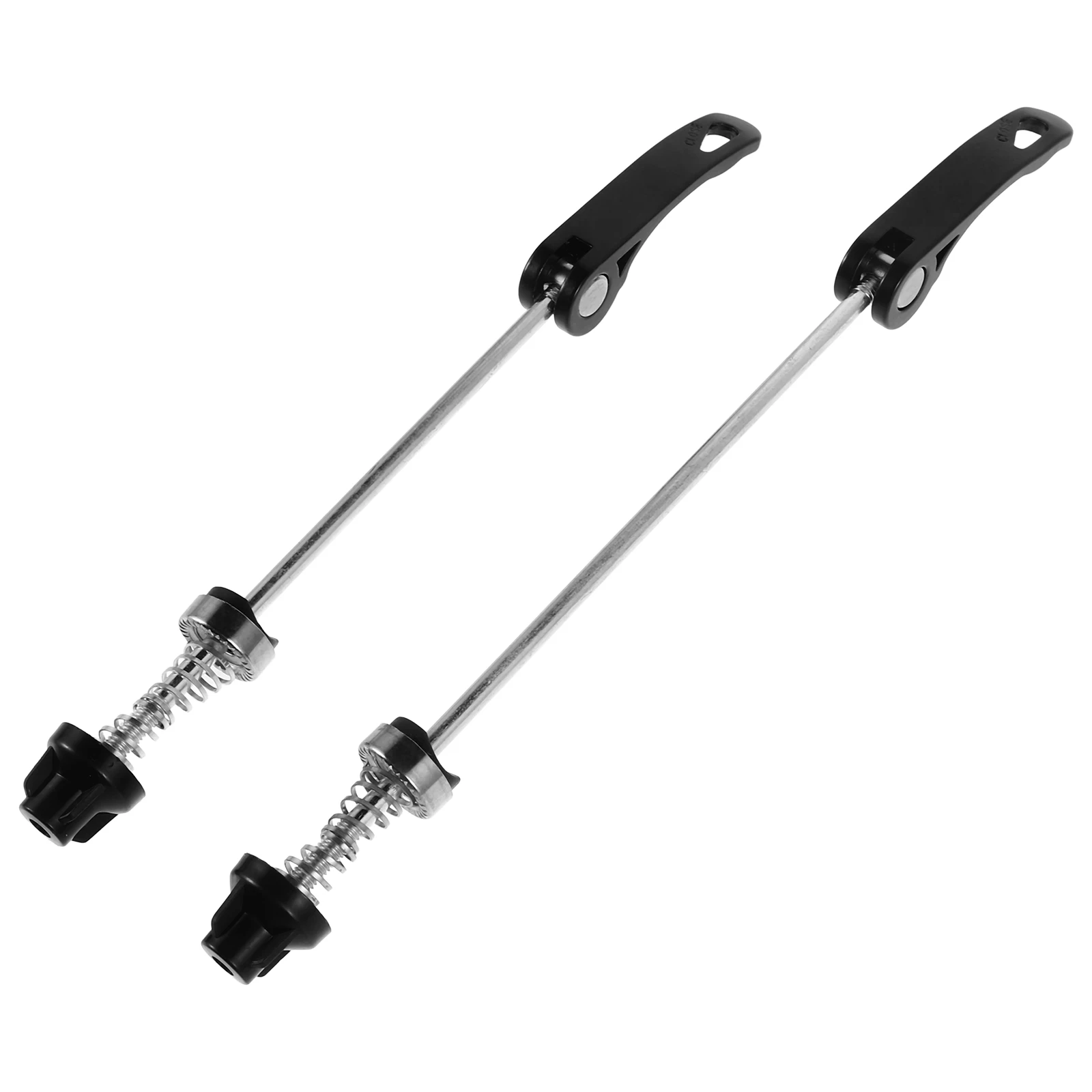 

2Pcs Lever Iron Wheel Hub FrontRear Skewers Durable BikeParts Accessories MountainBike WheelSkewers
