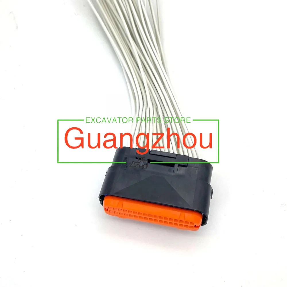 MX23A34SF1 34Pin Automobile ECU Female Wire Connector Plug Excavator Parts