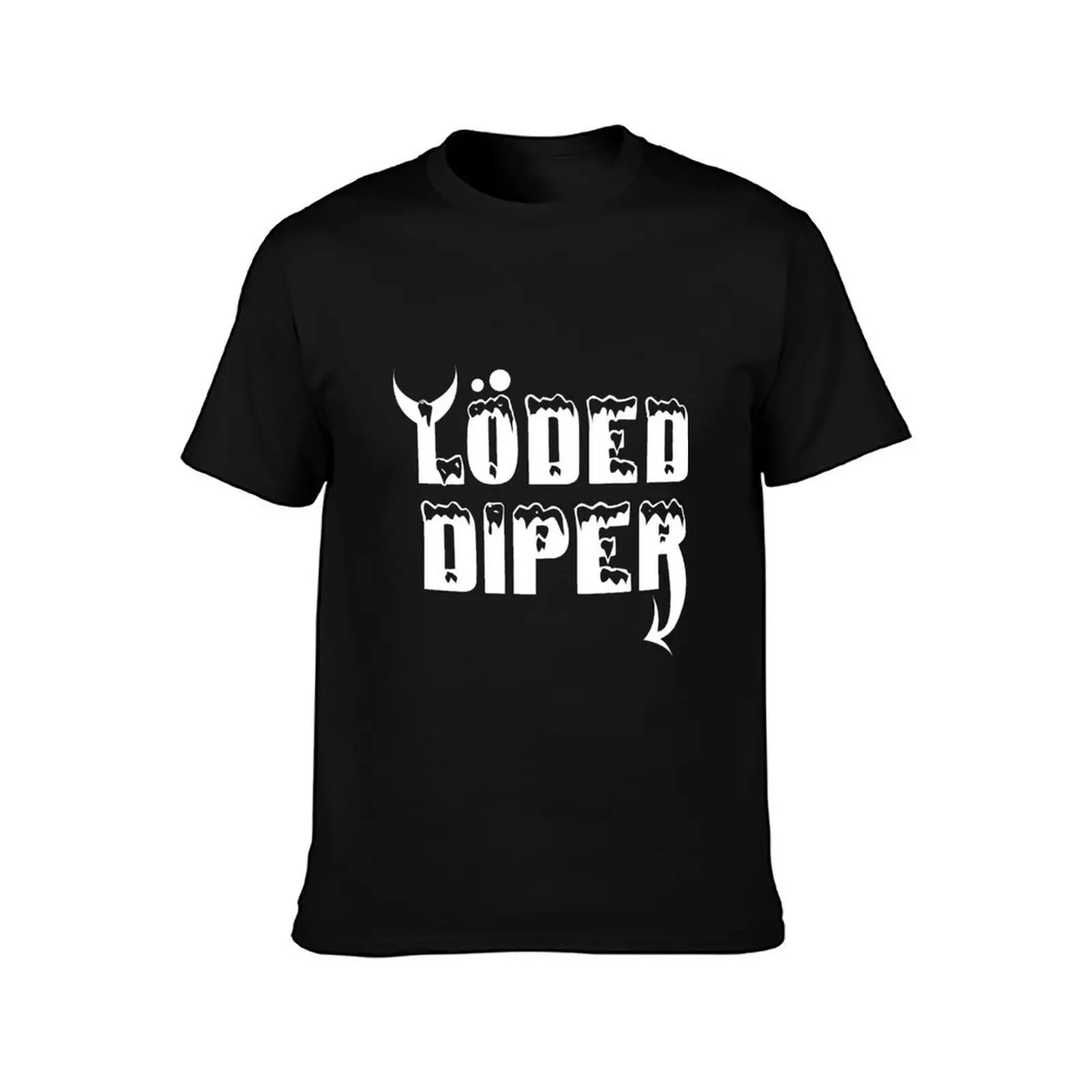 Loded Diper Essential T-Shirt Gym Wear Breathable Short Sleeve Tee T-Shirt