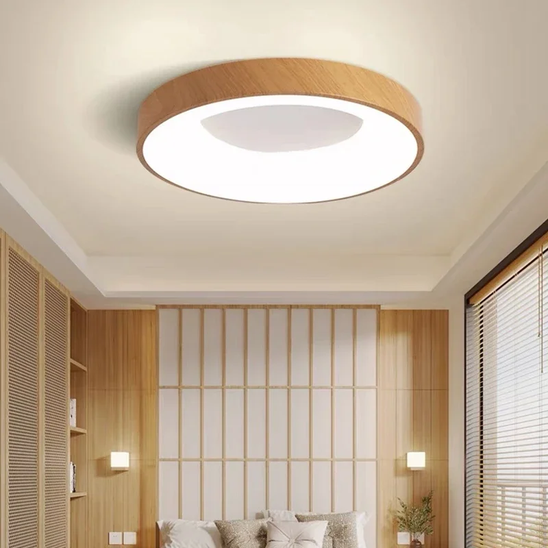 Creative living room LED ceiling light bedroom ceiling light hallway balcony kitchen circular ceiling light remote APP dimming