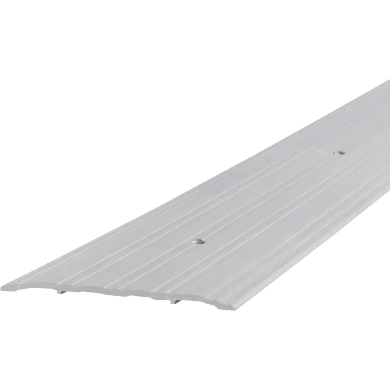 

Products 68627 M-D Ultra Fluted Saddle Threshold, 36 in L X 1/4 in W X 6 in H, Aluminum, Mill