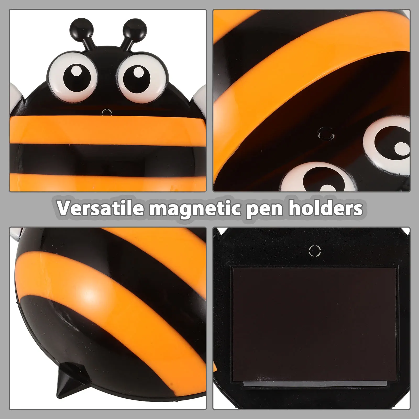 

Whiteboard Marker Holder Bee Shape Magnetic Pen Holder Dry Erase Storage Box Creative Office School Stationery Organizer